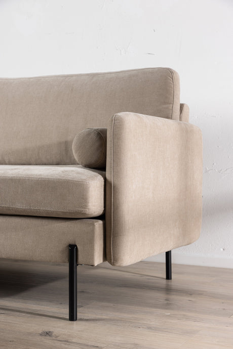 Antibes 3 - Sitzer Sofa - beige/Polyester - 3 - Sitzer Sofas - ALVAHOME