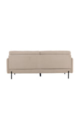 Antibes 3 - Sitzer Sofa - beige/Polyester - 3 - Sitzer Sofas - ALVAHOME