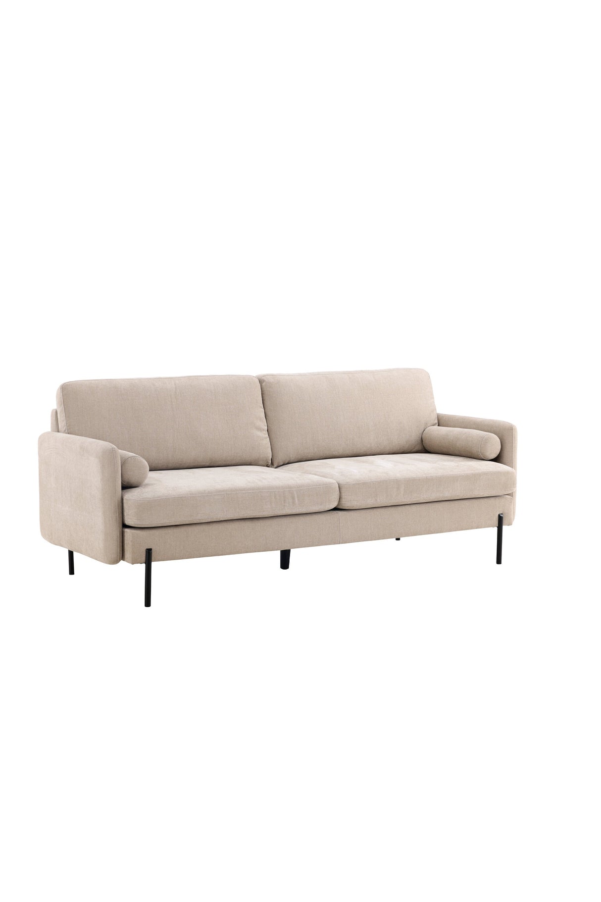 Antibes 3 - Sitzer Sofa - beige/Polyester - 3 - Sitzer Sofas - ALVAHOME