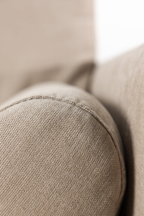 Antibes 3 - Sitzer Sofa - beige/Polyester - 3 - Sitzer Sofas - ALVAHOME
