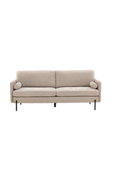 Antibes 3 - Sitzer Sofa - beige/Polyester - 3 - Sitzer Sofas - ALVAHOME