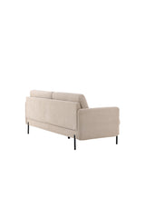 Antibes 3 - Sitzer Sofa - beige/Polyester - 3 - Sitzer Sofas - ALVAHOME