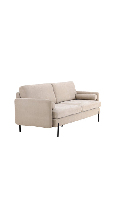 Antibes 3 - Sitzer Sofa - beige/Polyester - 3 - Sitzer Sofas - ALVAHOME