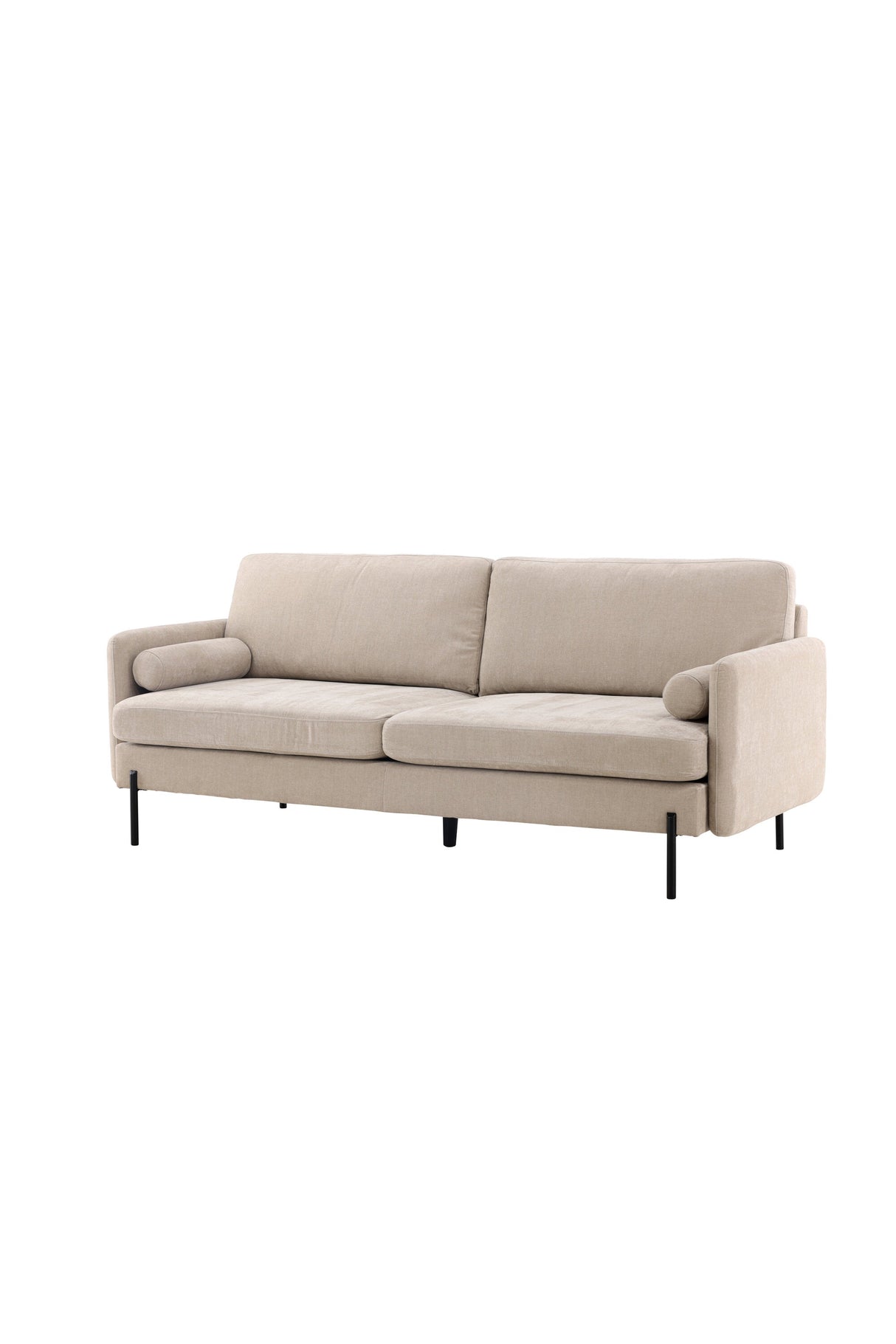 Antibes 3 - Sitzer Sofa - beige/Polyester - 3 - Sitzer Sofas - ALVAHOME