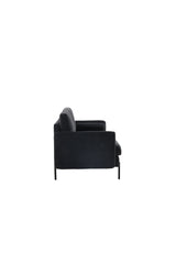 Antibes 3 - Sitzer Sofa - dunkelgrau/Polyester - 3 - Sitzer Sofas - ALVAHOME