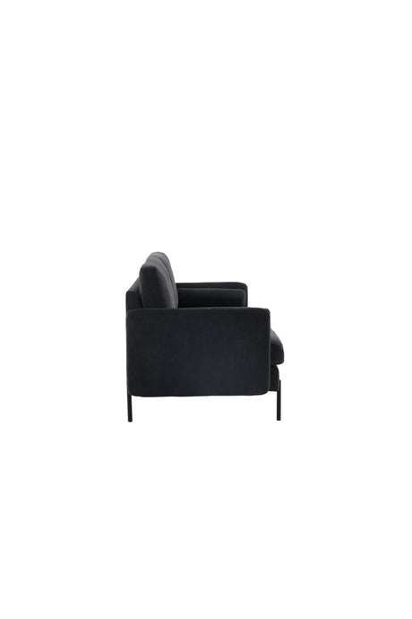 Antibes 3 - Sitzer Sofa - dunkelgrau/Polyester - 3 - Sitzer Sofas - ALVAHOME
