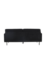 Antibes 3 - Sitzer Sofa - dunkelgrau/Polyester - 3 - Sitzer Sofas - ALVAHOME