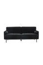 Antibes 3 - Sitzer Sofa - dunkelgrau/Polyester - 3 - Sitzer Sofas - ALVAHOME