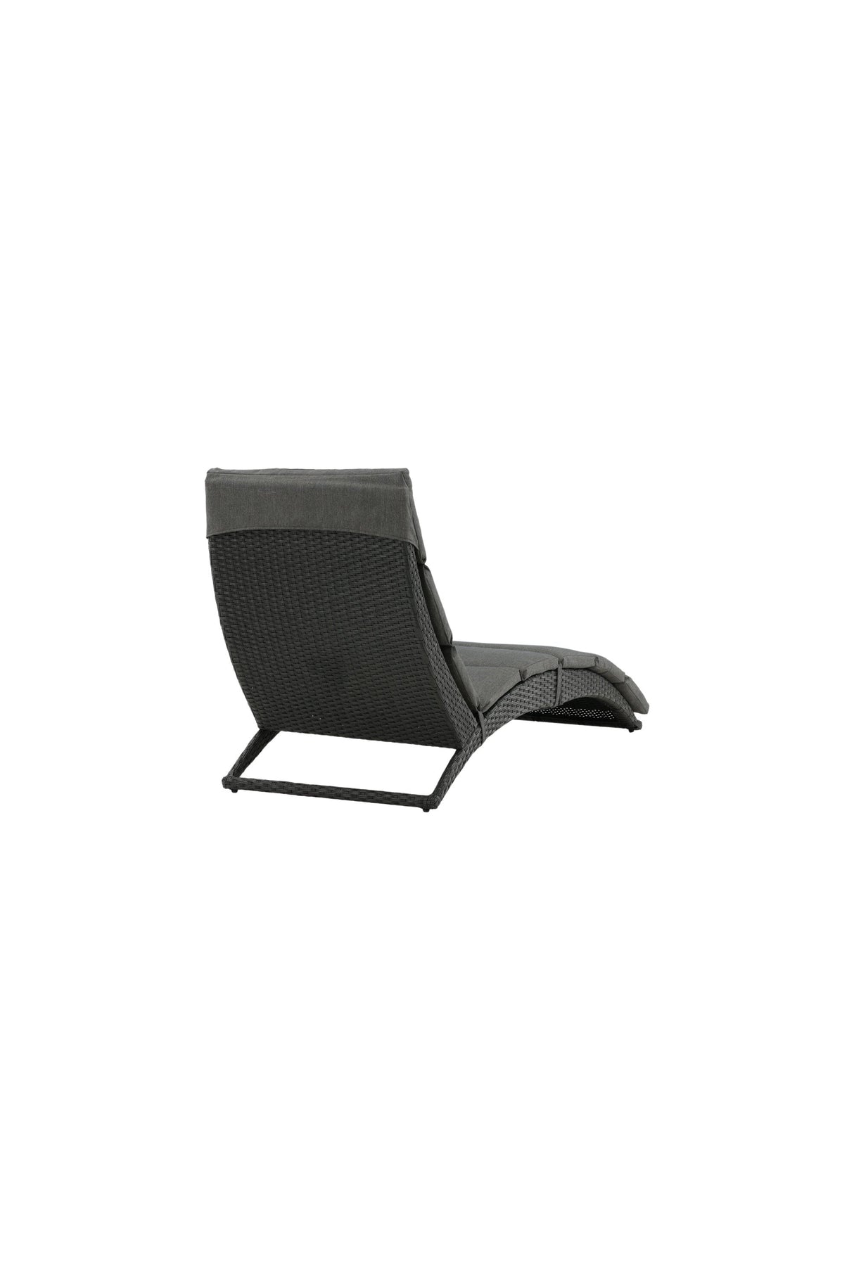 Archie Outdoor Sun - Lounge - schwarz/Weidengeflecht - Outdoor Sun - Lounges - ALVAHOME