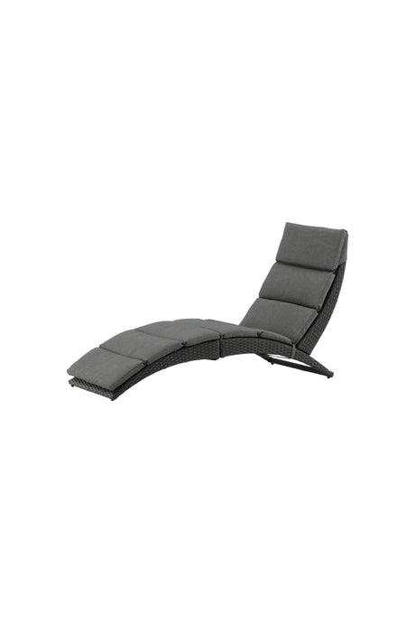 Archie Outdoor Sun - Lounge - schwarz/Weidengeflecht - Outdoor Sun - Lounges - ALVAHOME