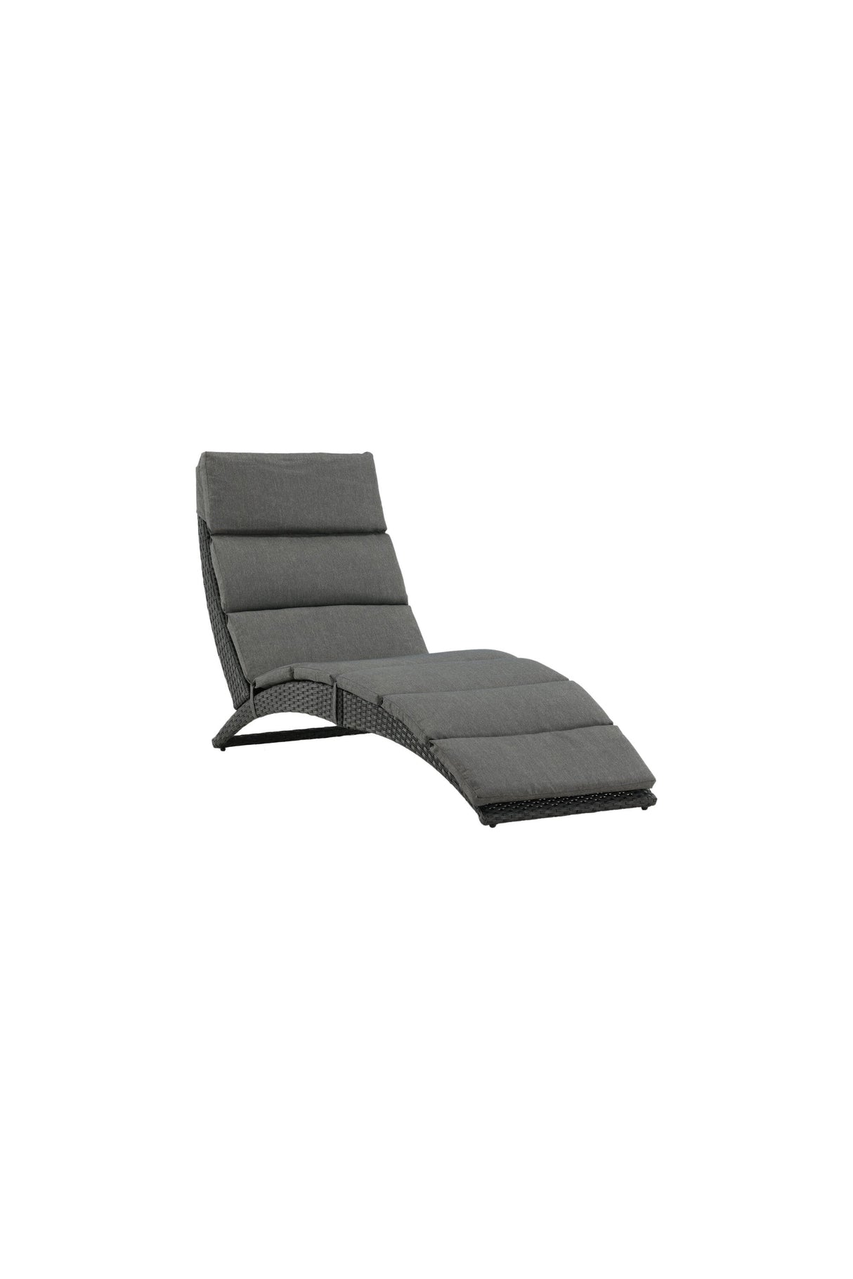 Archie Outdoor Sun - Lounge - schwarz/Weidengeflecht - Outdoor Sun - Lounges - ALVAHOME