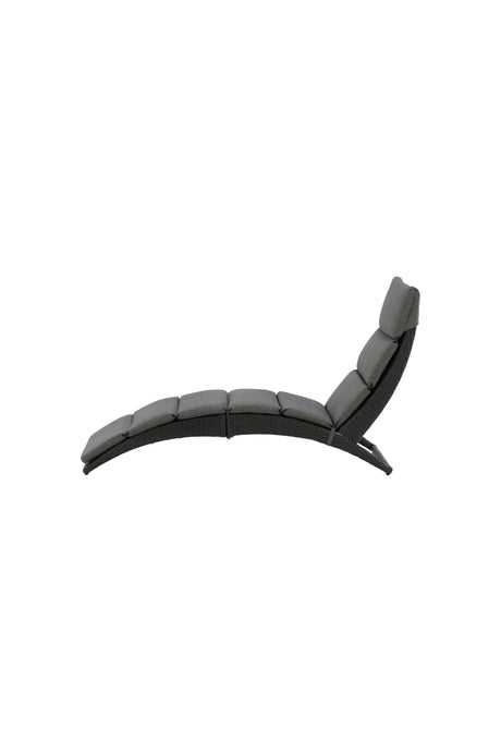Archie Outdoor Sun - Lounge - schwarz/Weidengeflecht - Outdoor Sun - Lounges - ALVAHOME