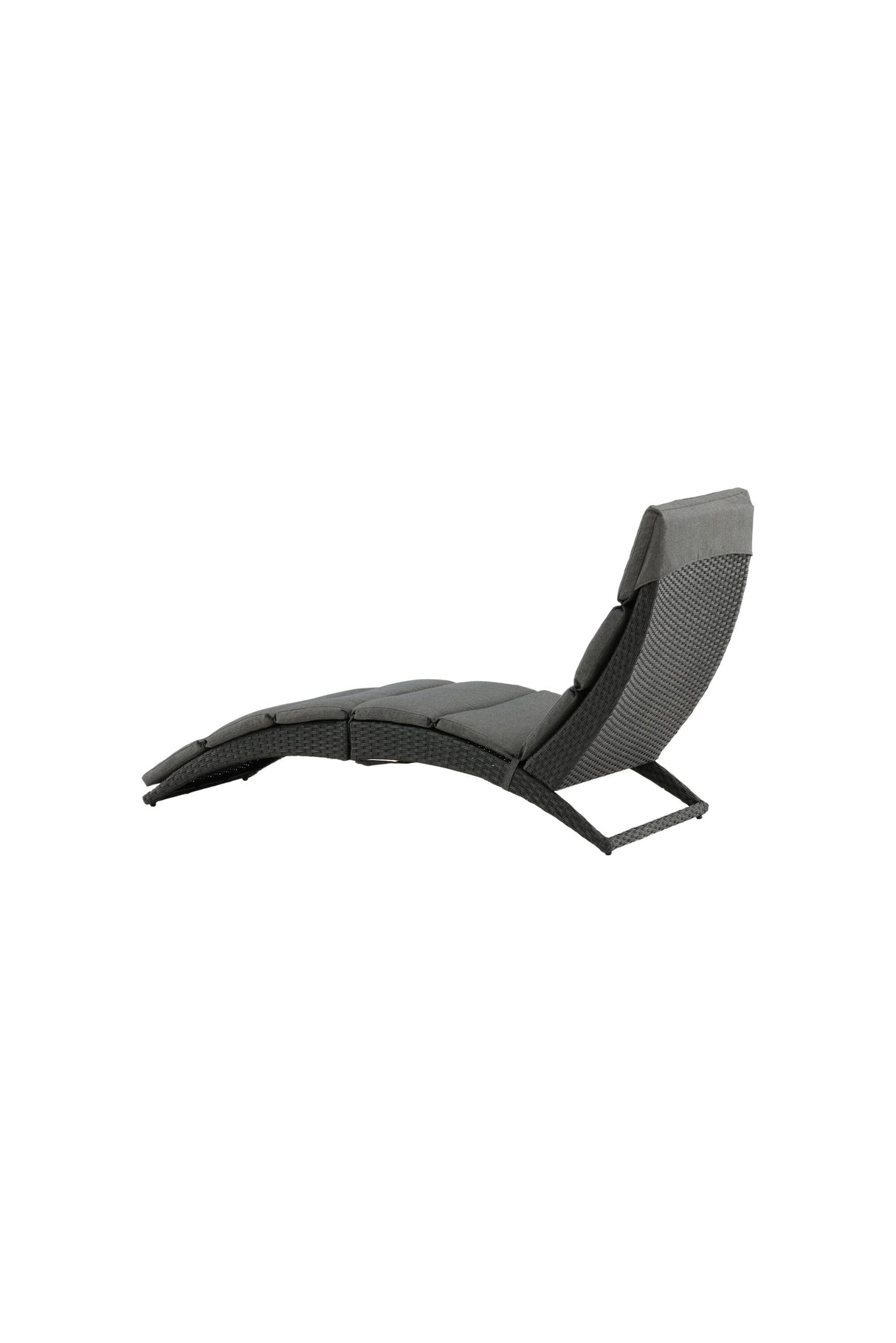 Archie Outdoor Sun - Lounge - schwarz/Weidengeflecht - Outdoor Sun - Lounges - ALVAHOME