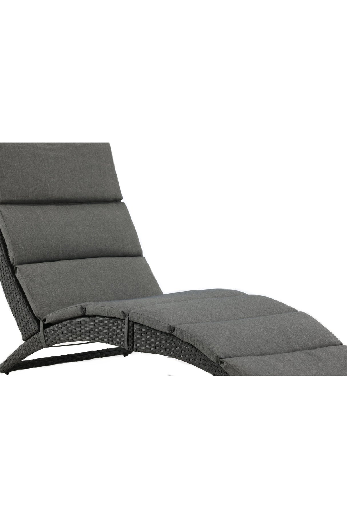 Archie Outdoor Sun - Lounge - schwarz/Weidengeflecht - Outdoor Sun - Lounges - ALVAHOME