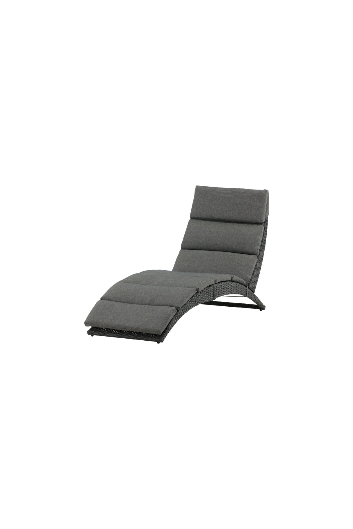 Archie Outdoor Sun - Lounge - schwarz/Weidengeflecht - Outdoor Sun - Lounges - ALVAHOME
