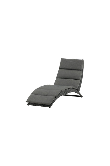 Archie Outdoor Sun - Lounge - schwarz/Weidengeflecht - Outdoor Sun - Lounges - ALVAHOME