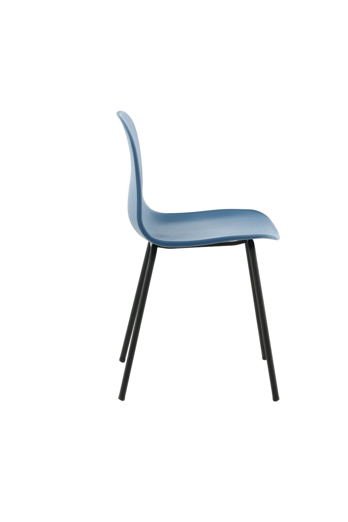 Arctic Esszimmerstuhl - blau/Plastik - Essstühle - ALVAHOME
