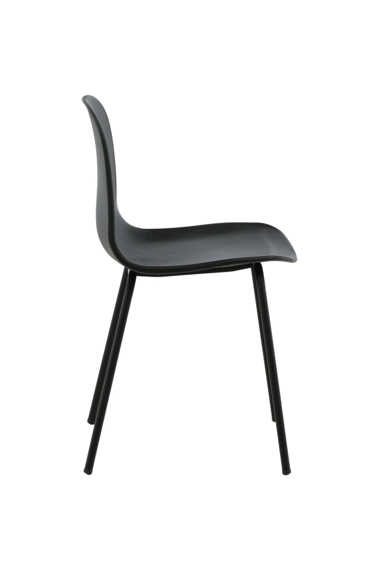 Arctic Esszimmerstuhl - schwarz/Plastik - Essstühle - ALVAHOME