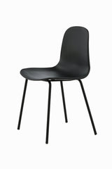 Arctic Esszimmerstuhl - schwarz/Plastik - Essstühle - ALVAHOME