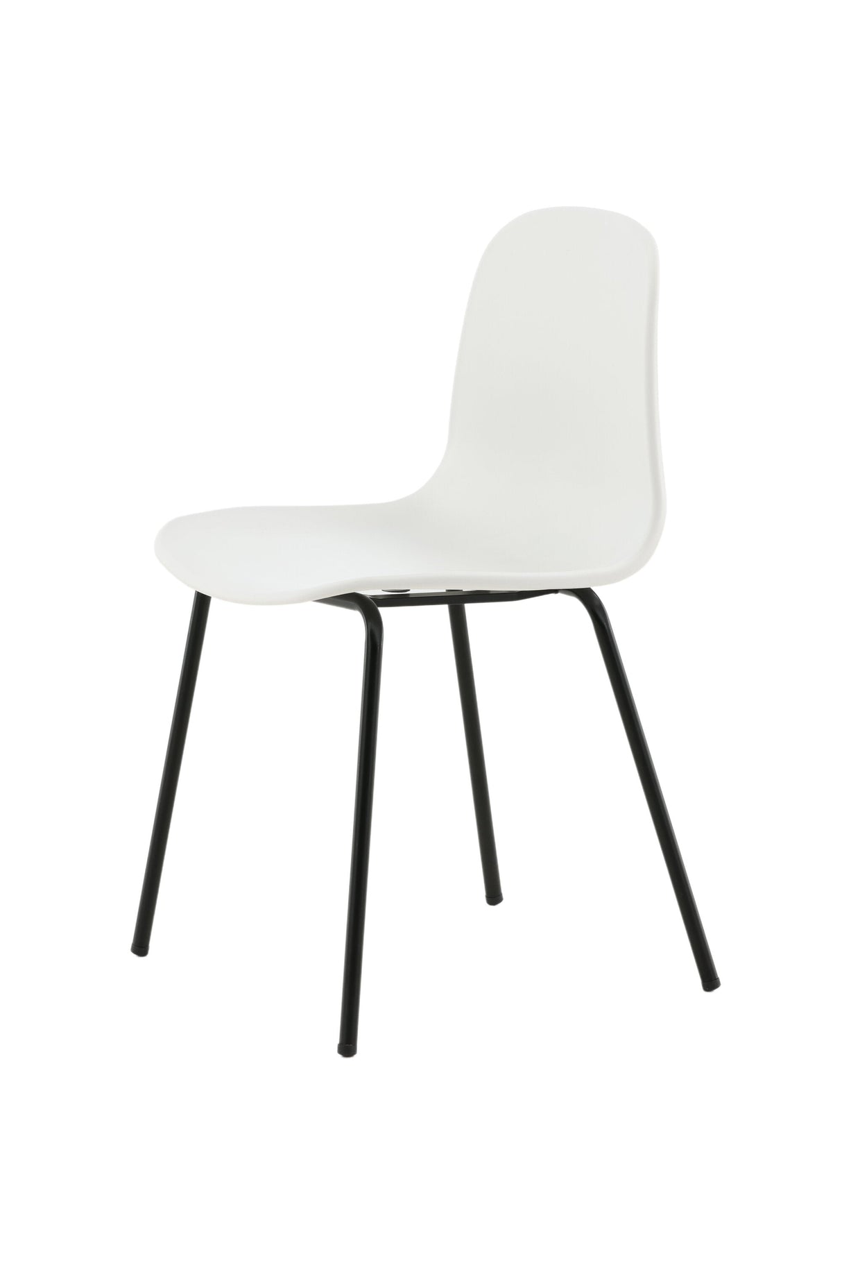 Arctic Esszimmerstuhl - weiß/Plastik - Essstühle - ALVAHOME