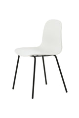 Arctic Esszimmerstuhl - weiß/Plastik - Essstühle - ALVAHOME