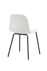 Arctic Esszimmerstuhl - weiß/Plastik - Essstühle - ALVAHOME