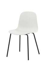 Arctic Esszimmerstuhl - weiß/Plastik - Essstühle - ALVAHOME