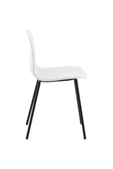 Arctic Esszimmerstuhl - weiß/Plastik - Essstühle - ALVAHOME