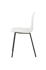 Arctic Esszimmerstuhl - weiß/Plastik - Essstühle - ALVAHOME