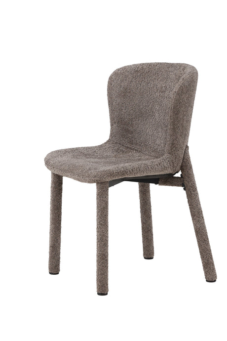 Astoria Esszimmerstuhl - braun/Bouclé - Essstühle - ALVAHOME