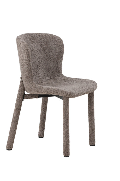 Astoria Esszimmerstuhl - braun/Bouclé - Essstühle - ALVAHOME