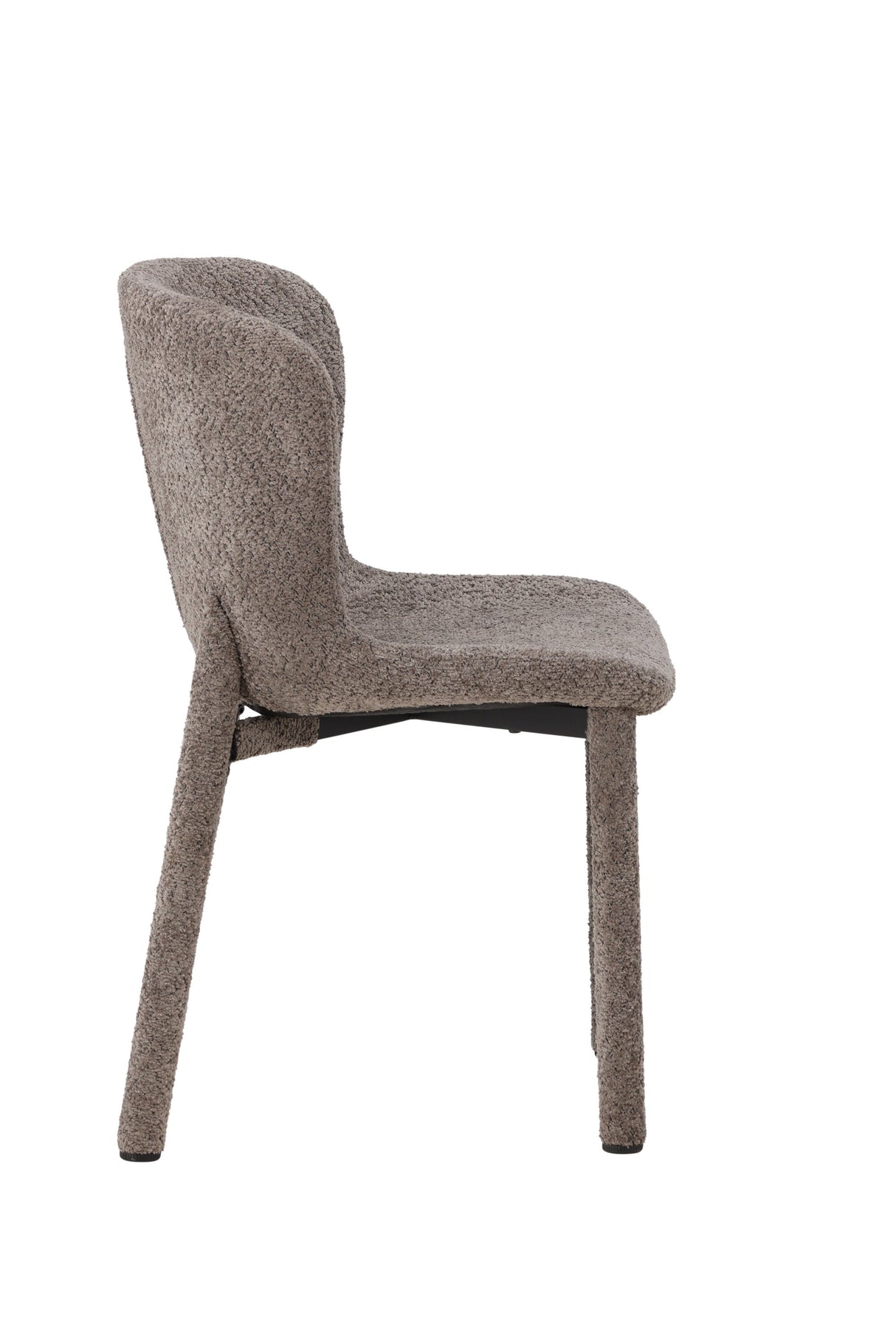 Astoria Esszimmerstuhl - braun/Bouclé - Essstühle - ALVAHOME