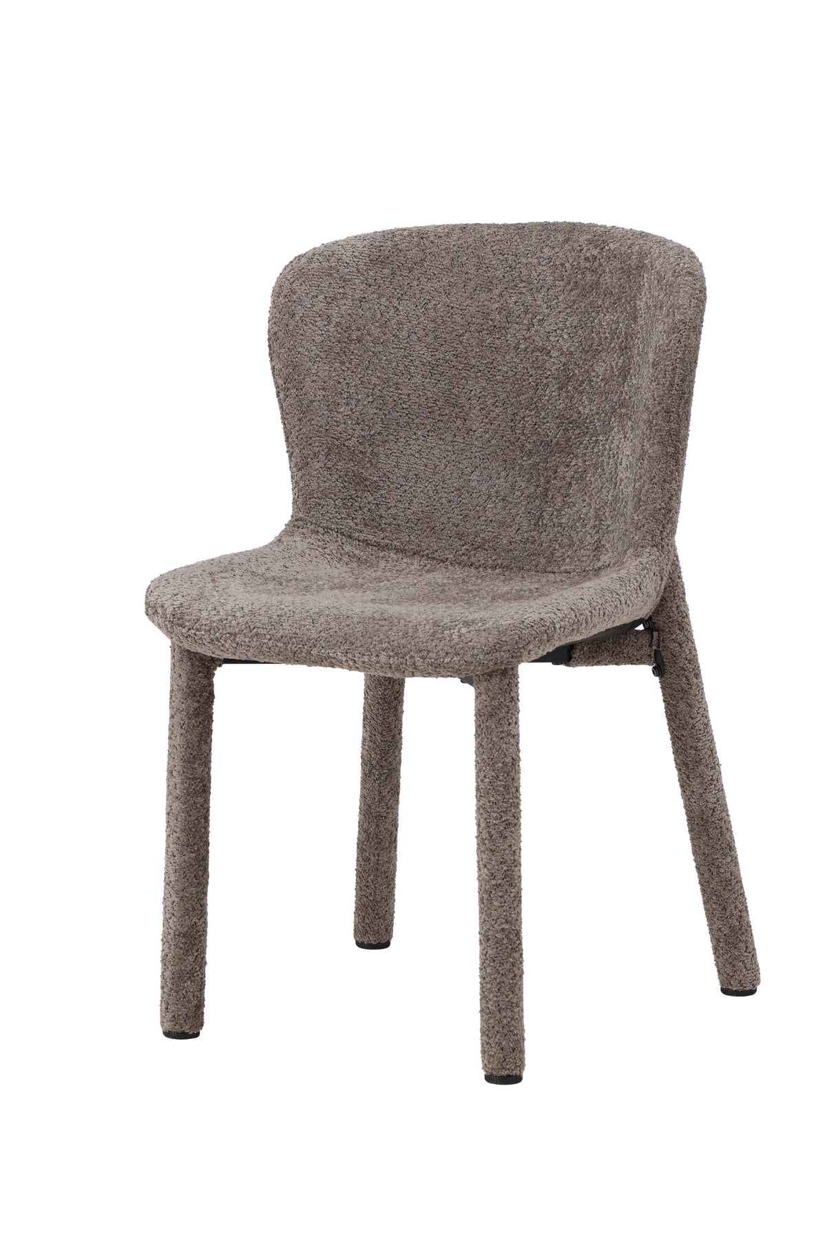 Astoria Esszimmerstuhl - braun/Bouclé - Essstühle - ALVAHOME