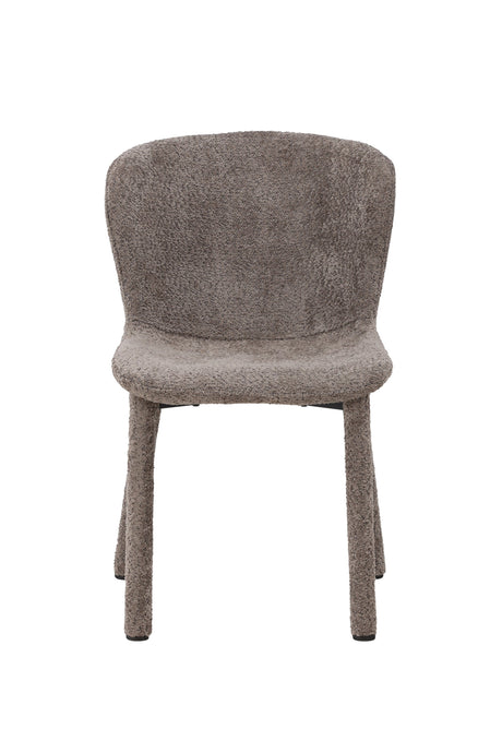 Astoria Esszimmerstuhl - braun/Bouclé - Essstühle - ALVAHOME