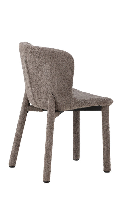 Astoria Esszimmerstuhl - braun/Bouclé - Essstühle - ALVAHOME