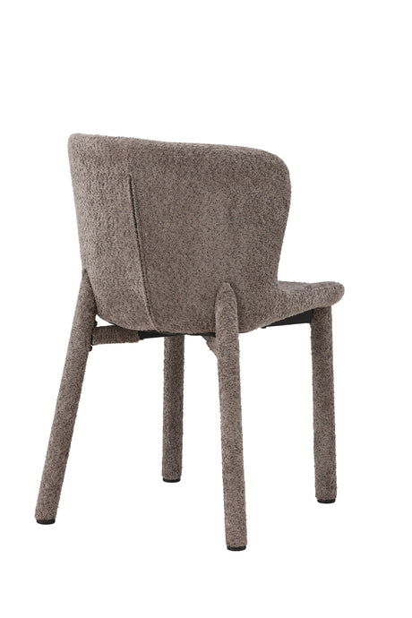 Astoria Esszimmerstuhl - braun/Bouclé - Essstühle - ALVAHOME