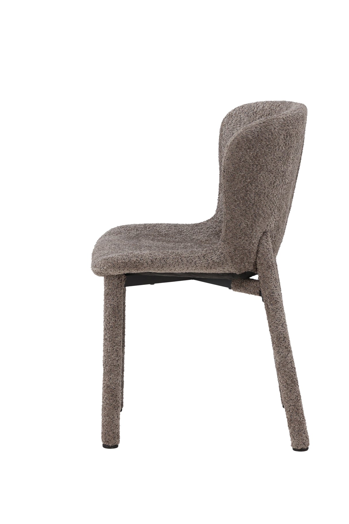 Astoria Esszimmerstuhl - braun/Bouclé - Essstühle - ALVAHOME