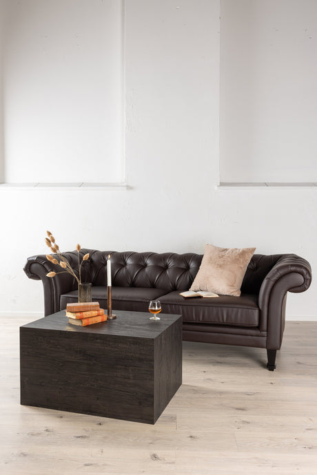 Ätran 3 - Sitzer Sofa - braun/PU - 3 - Sitzer Sofas - ALVAHOME