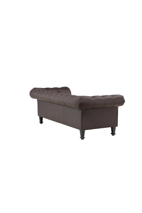 Ätran 3 - Sitzer Sofa - braun/PU - 3 - Sitzer Sofas - ALVAHOME