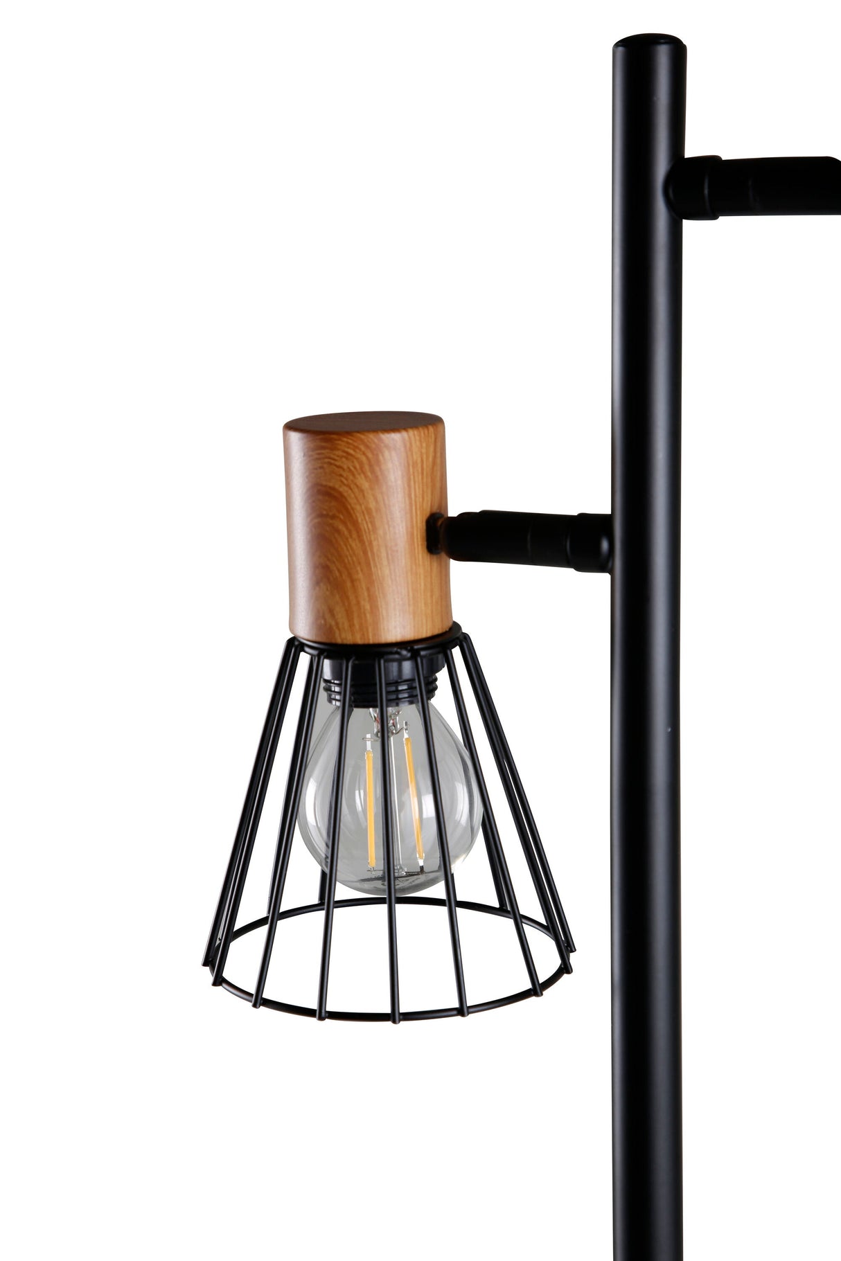 Atticus Tischlampe - schwarz/Stahl - Tischlampen - ALVAHOME