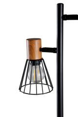 Atticus Tischlampe - schwarz/Stahl - Tischlampen - ALVAHOME