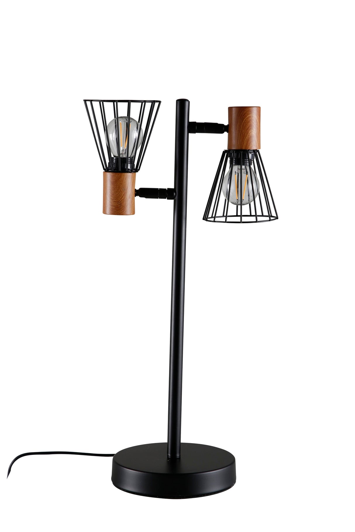 Atticus Tischlampe - schwarz/Stahl - Tischlampen - ALVAHOME