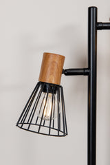 Atticus Tischlampe - schwarz/Stahl - Tischlampen - ALVAHOME
