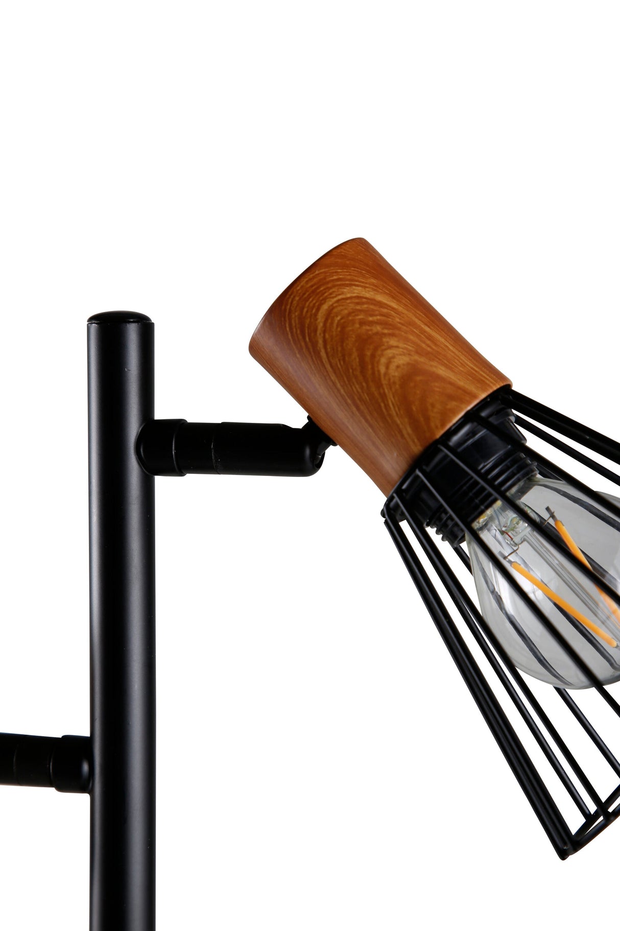 Atticus Tischlampe - schwarz/Stahl - Tischlampen - ALVAHOME
