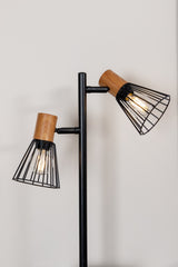 Atticus Tischlampe - schwarz/Stahl - Tischlampen - ALVAHOME