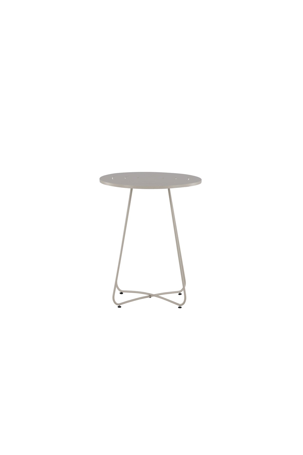 Bacong Outdoor - Tisch - beige/Stahl - Outdoor - Tische - ALVAHOME