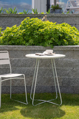 Bacong Outdoor - Tisch - beige/Stahl - Outdoor - Tische - ALVAHOME