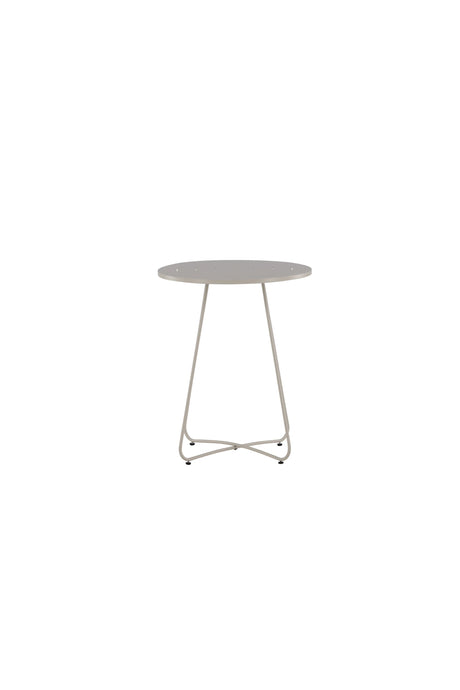 Bacong Outdoor - Tisch - beige/Stahl - Outdoor - Tische - ALVAHOME