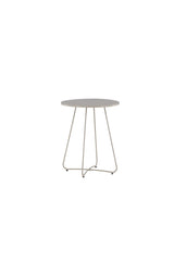 Bacong Outdoor - Tisch - beige/Stahl - Outdoor - Tische - ALVAHOME