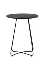 Bacong Outdoor - Tisch - schwarz/Stahl - Outdoor - Tische - ALVAHOME
